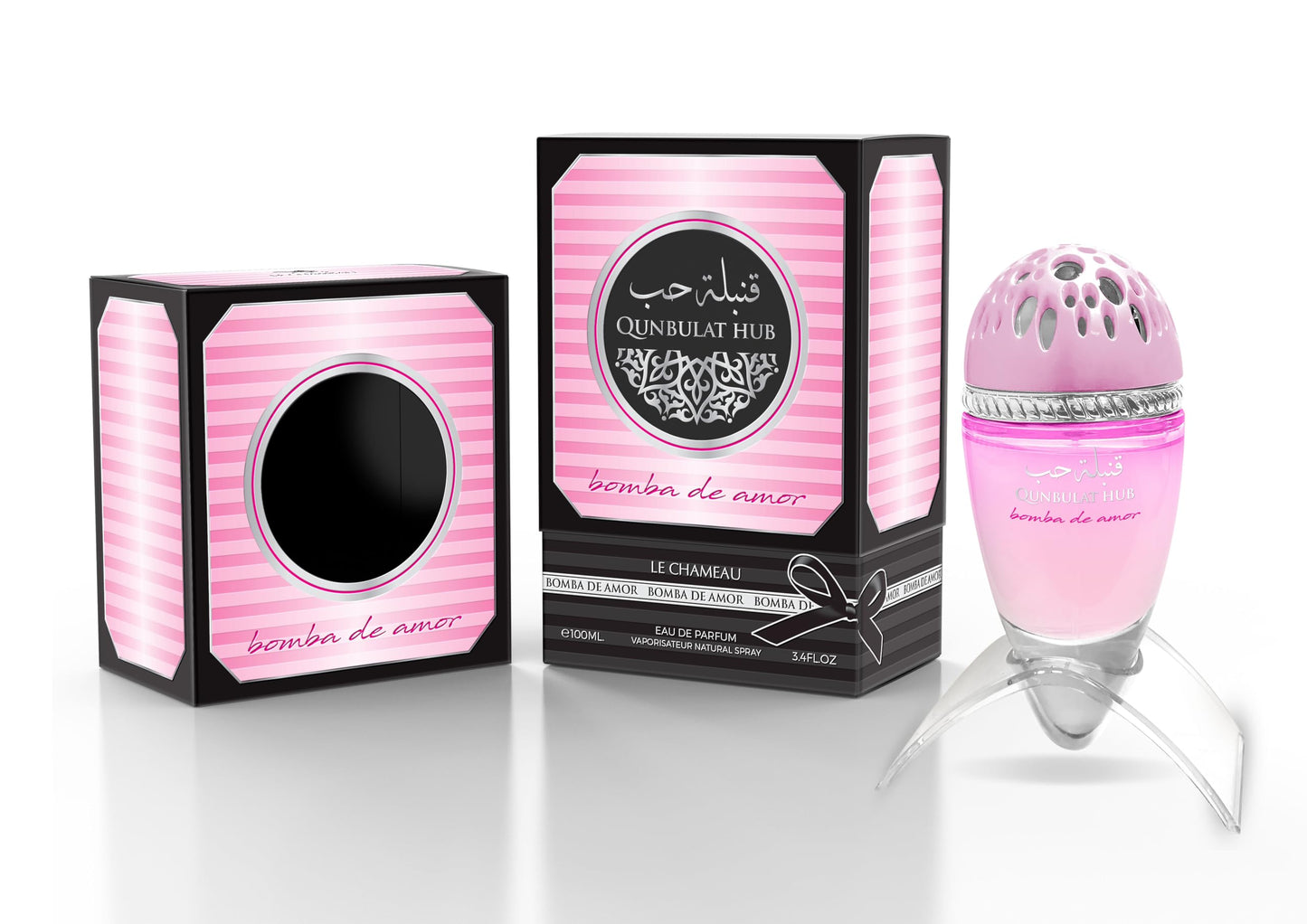Qunbulat Hub Bomba De Amor EDP 100 ml, smaržas sievietēm no Le Chameau.