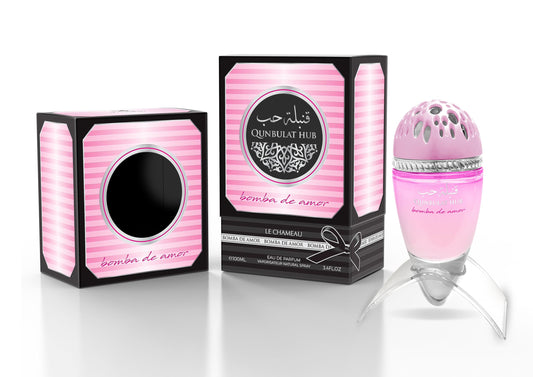 Qunbulat Hub Bomba De Amor EDP 100 ml, smaržas sievietēm no Le Chameau.