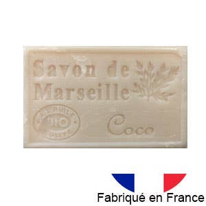 Marseļas ziepes ar kokosrieksta aromātu 125g