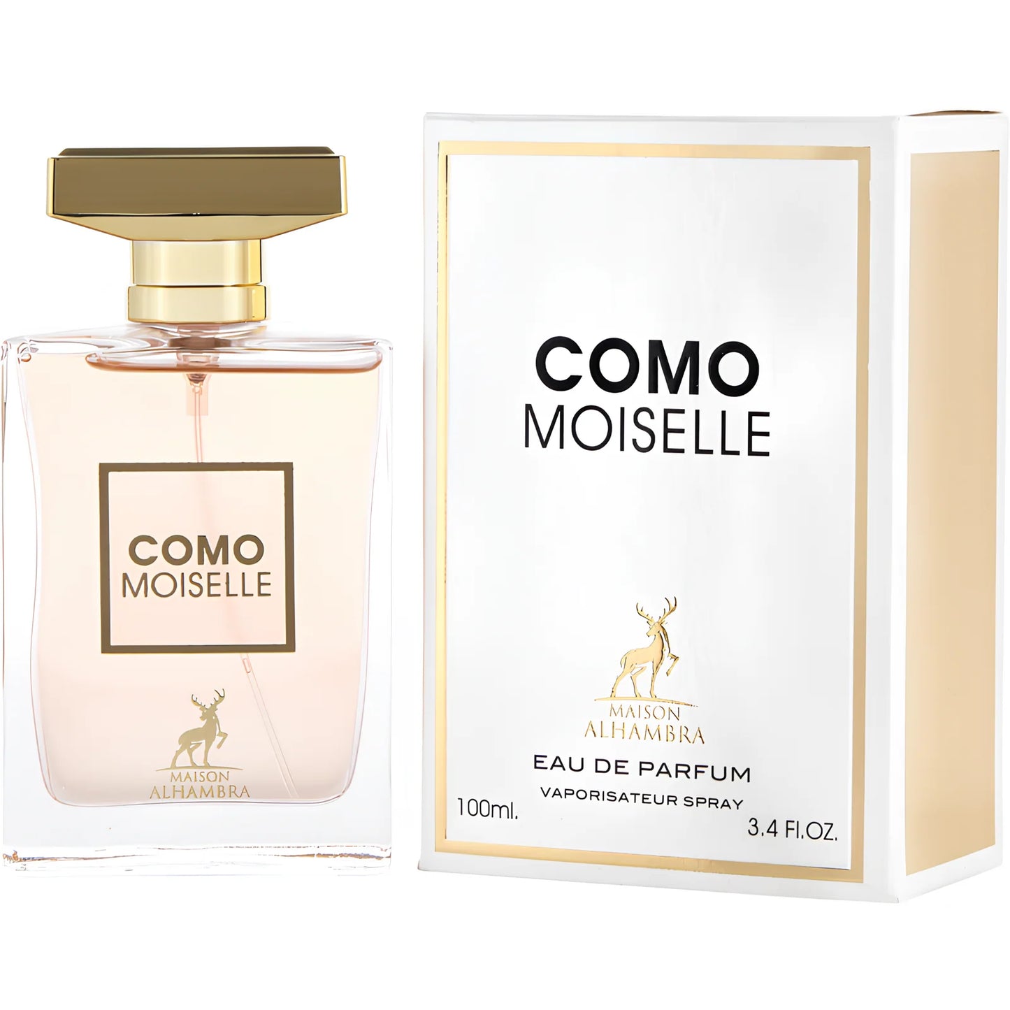 1+1 Como Moiselle 100 ml + 30 ml, sieviešu smaržas no Maison Alhambra.
