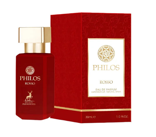 Philos Rosso 30 ml EDP, smaržas sievietēm no Maison Alhambra.