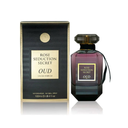 Rose Seduction Secret Oud EDP 100 ml, smaržas sievietēm no Fragrance World.