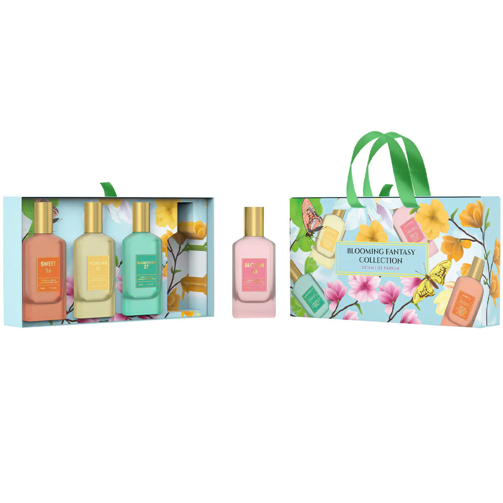 Smaržu dāvanu komplekts sievietēm, Blooming Fantasy no Emper 4x30 ml