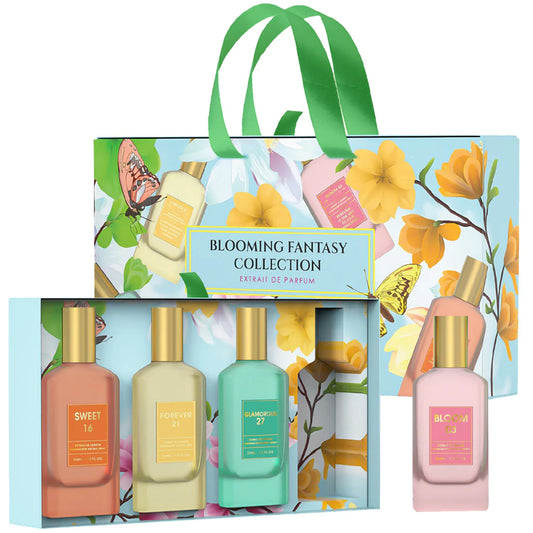Smaržu dāvanu komplekts sievietēm, Blooming Fantasy no Emper 4x30 ml
