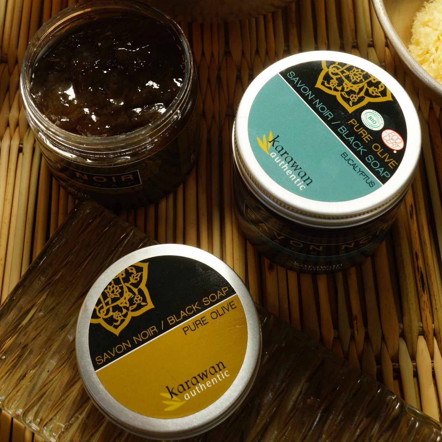 Marokas melnās ziepes, BELDI - ražots Francijā.
