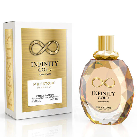 Infinity Gold Eau De Parfum 100ml - smaržas sievietēm no Milestone