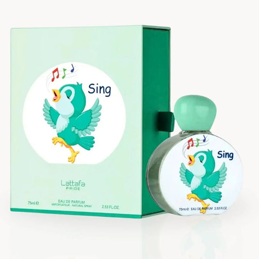 Sing EDP 75 ml, smaržas bērniem un pusaudžiem no Lattafa.